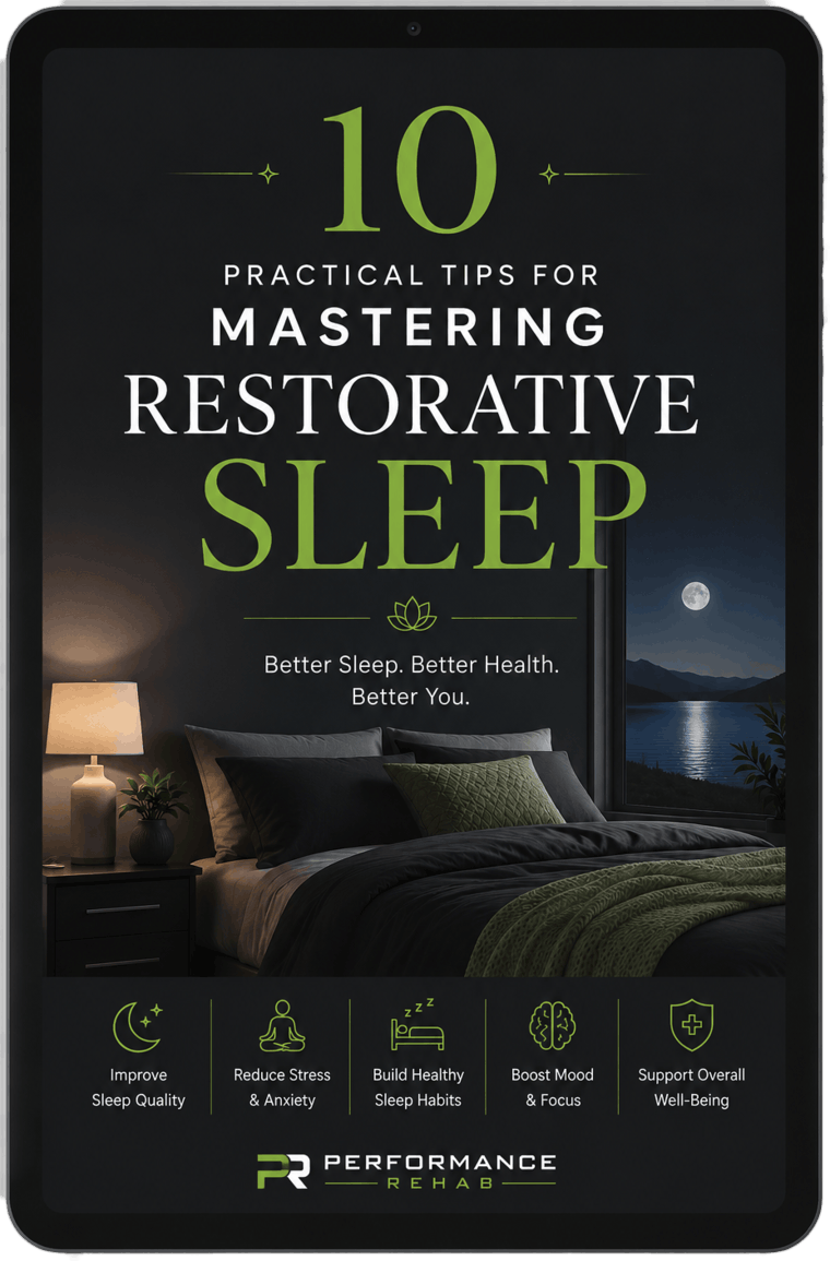 10 Practical Tips for Mastering Restorative Sleep, free playbook