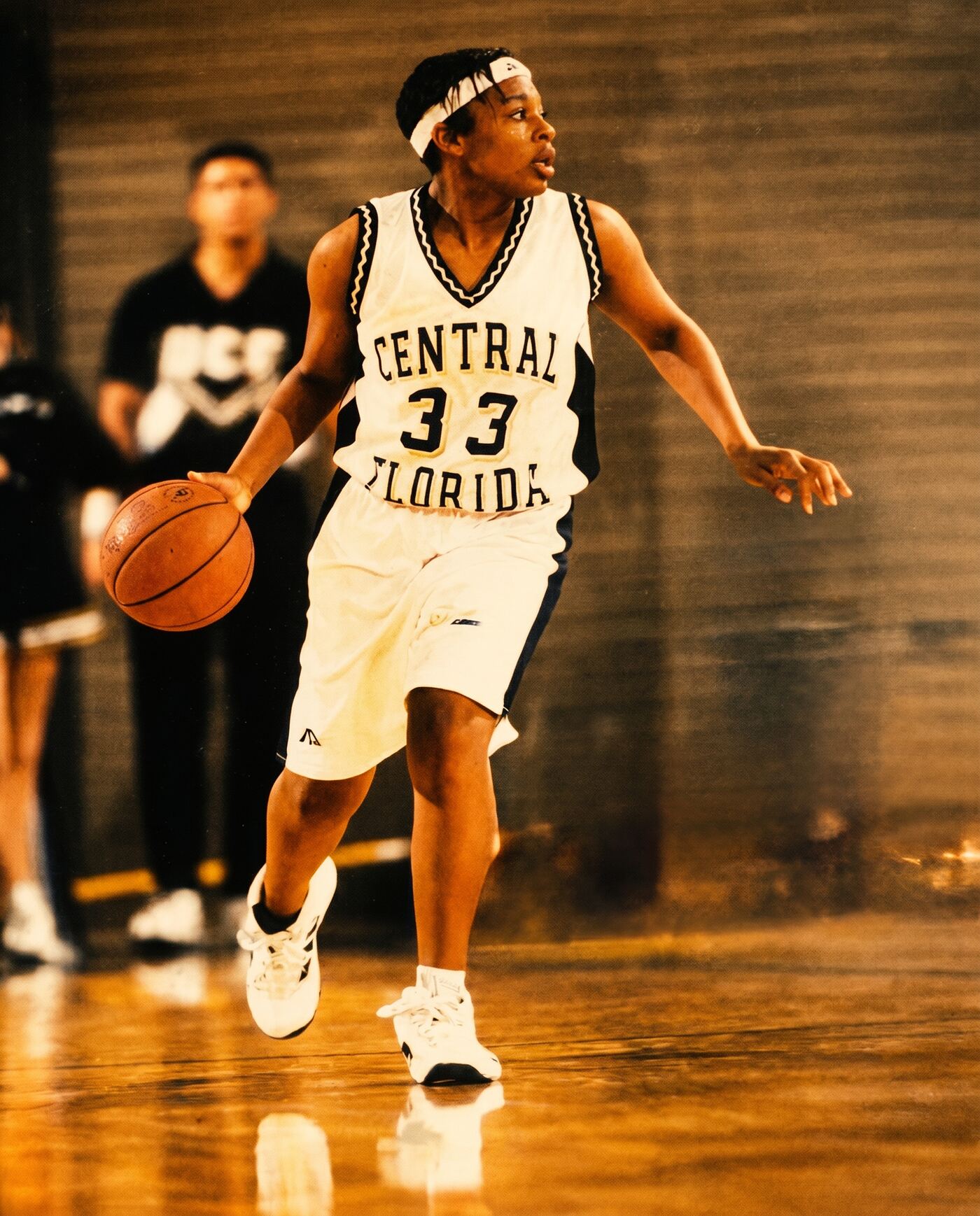 Khaliah Guillory playing for Central Florida, number 33