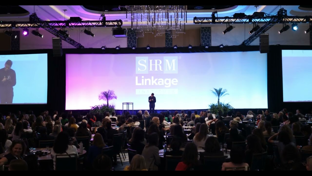 Khaliah O. Guillory delivering The Human Side of Change keynote